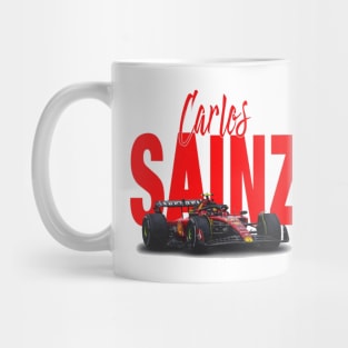 Carlos Sainz Racing Car Mug